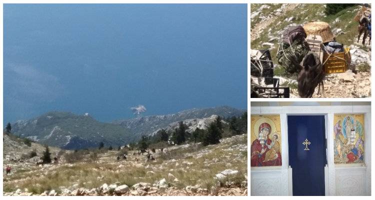Οδοιπορικό στη κορυφή του Άθωνα η σκιά του οποίου φτάνει καθημερινά στη Λήμνο (photos)