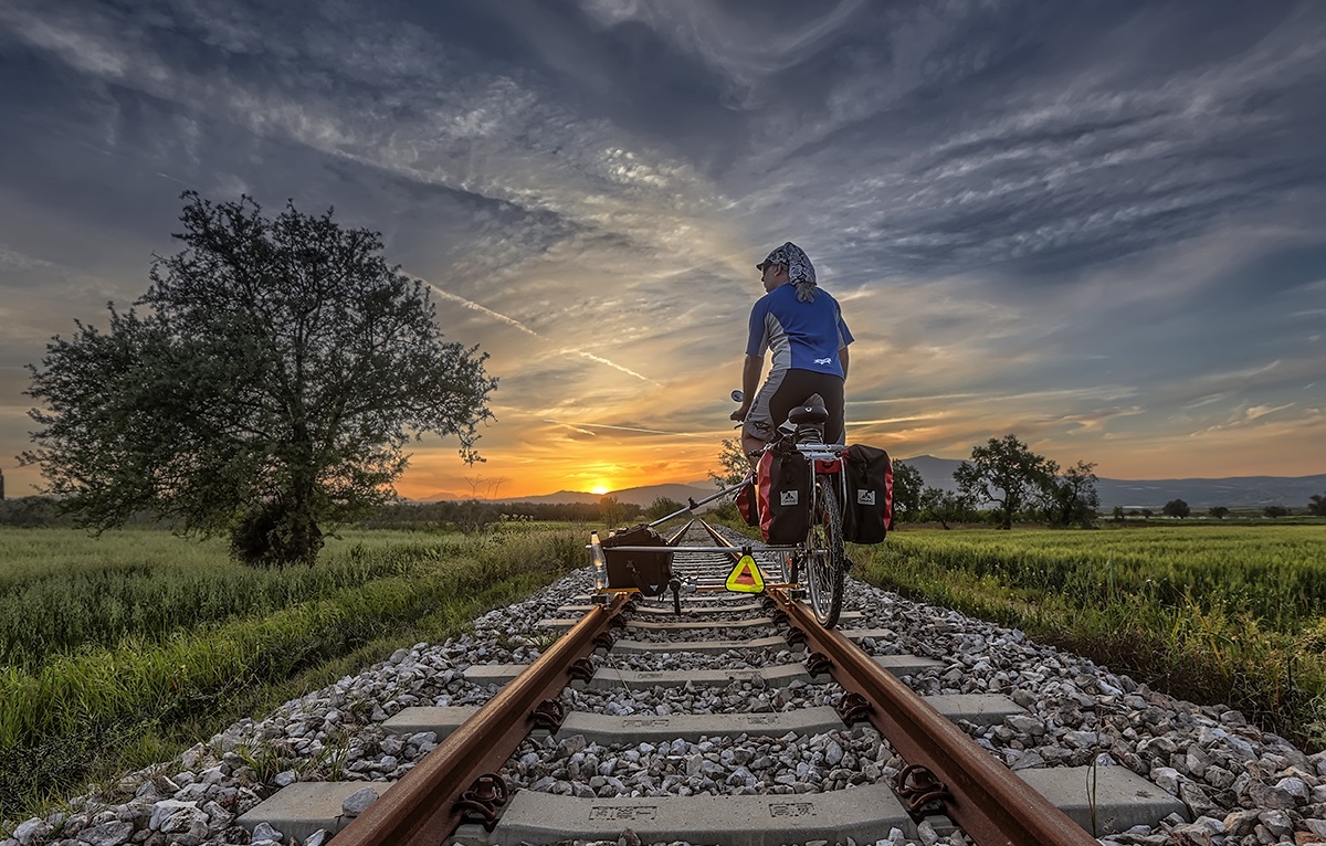 Hapsis 18 Rail bike Peloponnese