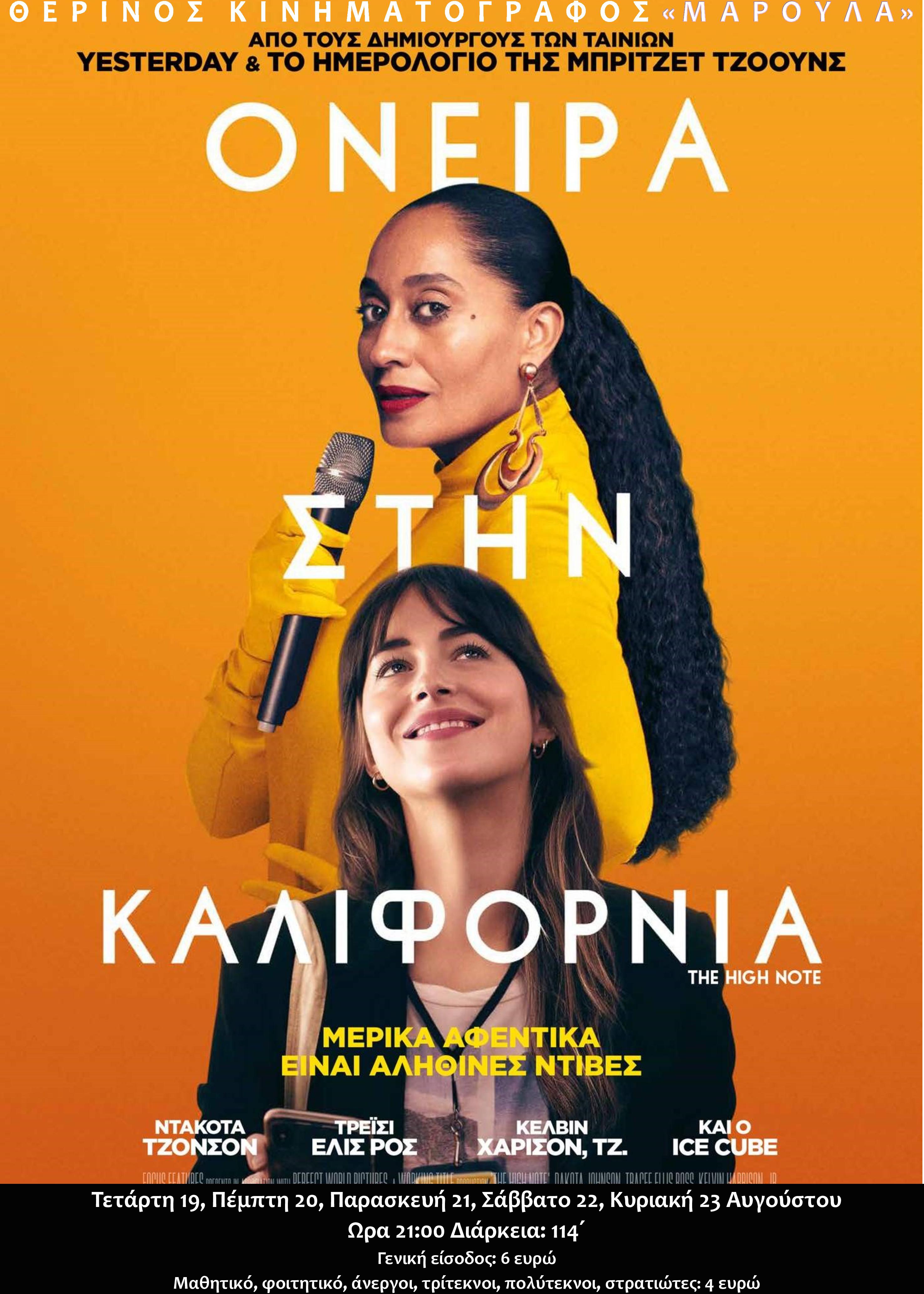 oneira stin kalifornia