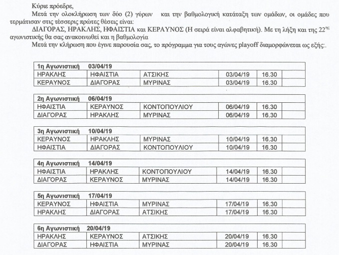 playoff