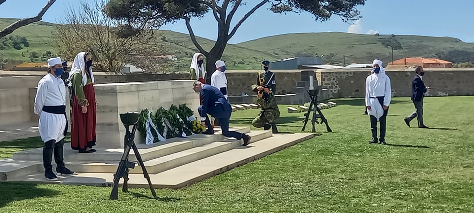 Arthur Spyrou anzacday lemnos
