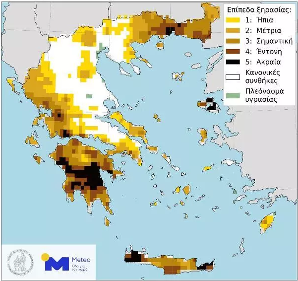 xartis ksirasias