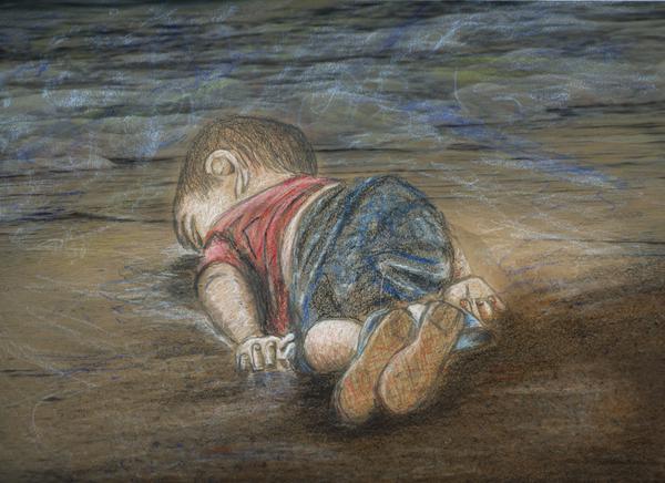 Drowned baby