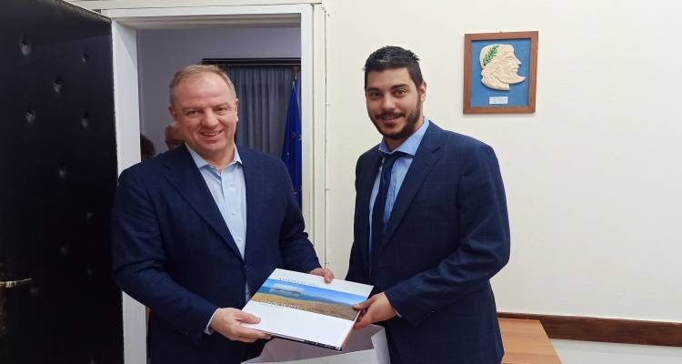 Στον Έπαρχο Λήμνου ο Υφ. Αγροτικής Ανάπτυξης και Τροφίμων