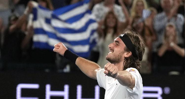 Θρίαμβος Τσιτσιπά, πέρασε στον τελικό του Australian Open!