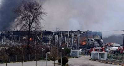 &Tau;έ&sigma;&sigma;&epsilon;&rho;&iota;&sigmaf; &epsilon;&rho;&gamma;&alpha;&zeta;ό&mu;&epsilon;&nu;&epsilon;&sigmaf; &nu;&epsilon;&kappa;&rho;έ&sigmaf; &alpha;&pi;ό &tau;&eta; &mu;&epsilon;&gamma;ά&lambda;&eta; &phi;&omega;&tau;&iota;ά &sigma;&tau;&omicron; &epsilon;&rho;&gamma;&omicron;&sigma;&tau;ά&sigma;&iota;&omicron; &tau;&eta;&sigmaf; &mu;&pi;&iota;&sigma;&kappa;&omicron;&tau;&omicron;&beta;&iota;&omicron;&mu;&eta;&chi;&alpha;&nu;ί&alpha;&sigmaf; &laquo;&Beta;&iota;&omicron;&lambda;ά&nu;&tau;&alpha;&raquo; &sigma;&tau;&alpha; &Tau;&rho;ί&kappa;&alpha;&lambda;&alpha;