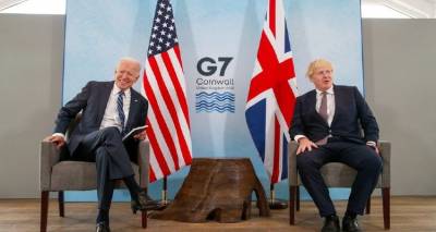 G7- Μπόρις Τζόνσον: ΗΠΑ και Βρετανία σε «πλήρη αρμονία» για τη Βόρεια Ιρλανδία
