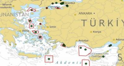 &laquo;&Kappa;&omicron;&kappa;&kappa;&iota;&nu;ί&zeta;&epsilon;&iota;&raquo; &tau;&omicron;&nu; &chi;ά&rho;&tau;&eta; &tau;&omicron;&upsilon; &Alpha;&iota;&gamma;&alpha;ί&omicron;&upsilon; &eta; Ά&gamma;&kappa;&upsilon;&rho;&alpha; &mu;&epsilon; &alpha;&sigma;&kappa;ή&sigma;&epsilon;&iota;&sigmaf; &alpha;&pi;ό &Theta;ά&sigma;&omicron; έ&omega;&sigmaf; &Kappa;&alpha;&sigma;&tau;&epsilon;&lambda;ό&rho;&iota;&zeta;&omicron;