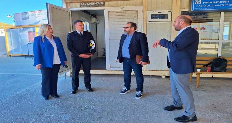 Λήμνος: Αυτοψία στους χώρους και τις εγκαταστάσεις του λιμανιού  εν όψει  της «γρήγορης» visa στους Τούρκους πολίτες