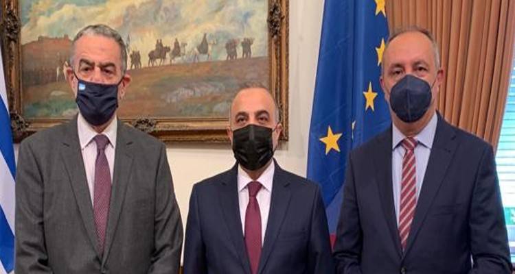 Συνάντηση Αθανασίου με αντιπροσωπεία της Κ.Σ.ΟΑΣΕ