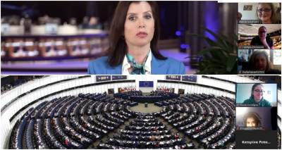 Το Γενικό Λύκειο Μούδρου σε τιμητική διαδικτυακή ξενάγηση στο Ευρωπαϊκό Κοινοβούλιο