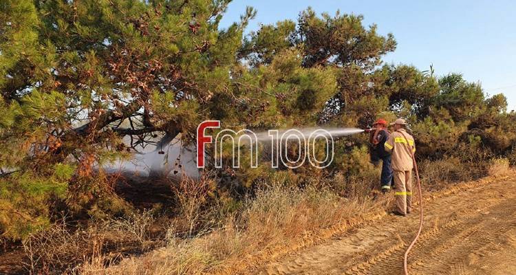 Λήμνος – Τώρα: Φωτιά στο Βάρος (photos)