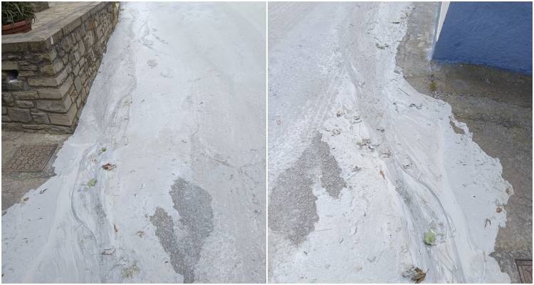 Δάφνη: Απόπλυση μπετονιέρας μέσα στον οικισμό; | Δόθηκαν διευκρινίσεις