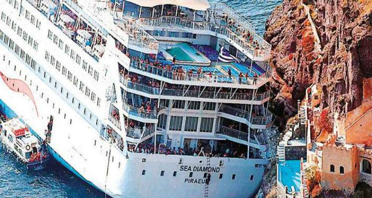 &Alpha;&mu;&epsilon;&tau;ά&kappa;&lambda;&eta;&tau;&eta; &eta; &kappa;&alpha;&tau;&alpha;&delta;ί&kappa;&eta; &gamma;&iota;&alpha; &tau;&omicron; &nu;&alpha;&upsilon;ά&gamma;&iota;&omicron; &tau;&omicron;&upsilon; &laquo;Sea Diamond&raquo; &sigma;&tau;&eta; &Sigma;&alpha;&nu;&tau;&omicron;&rho;ί&nu;&eta;