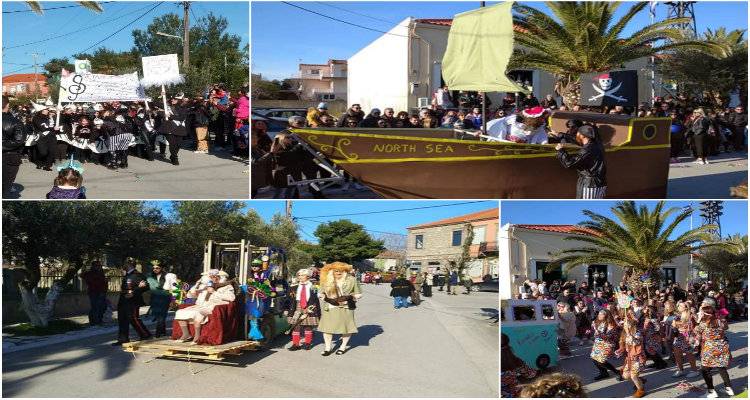 Μούδρος: Εντυπωσίασε η 2η Καρναβαλική Παρέλαση