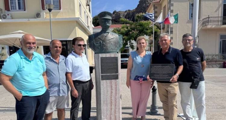 Νέα αναμνηστική πλακέτα στη Λήμνο προς τιμήν του Βασιλικού Αυστραλιανού Ναυτικού