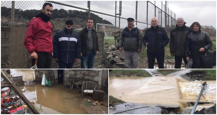 Στις πληγείσες περιοχές της Λήμνου ο Ο βουλευτής Επικρατείας του ΠΑΣΟΚ Παναγιώτης Δουδωνής