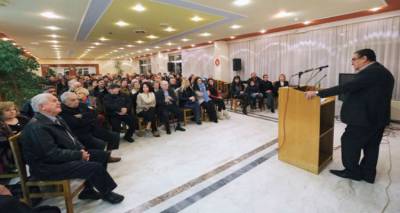 Προεκλογική ομιλία Αθανασίου στη Λήμνο