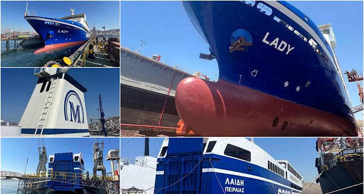 Lady: Το νέο απόκτημα της SAOS Ferries ετοιμάζεται για δρομολόγηση στα Δωδεκάνησα