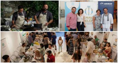 Lemnos Philema: &Kappa;έ&rho;&delta;&iota;&sigma;&epsilon; &tau;&iota;&sigmaf; &epsilon;&nu;&tau;&upsilon;&pi;ώ&sigma;&epsilon;&iota;&sigmaf; &tau;&omicron; &Phi;&epsilon;&sigma;&tau;&iota;&beta;ά&lambda; &Gamma;&alpha;&sigma;&tau;&rho;&omicron;&nu;&omicron;&mu;ί&alpha;&sigmaf; &kappa;&alpha;&iota; &Omicron;ί&nu;&omicron;&upsilon; &tau;&eta;&sigmaf; &Lambda;ή&mu;&nu;&omicron;&upsilon; (photos)