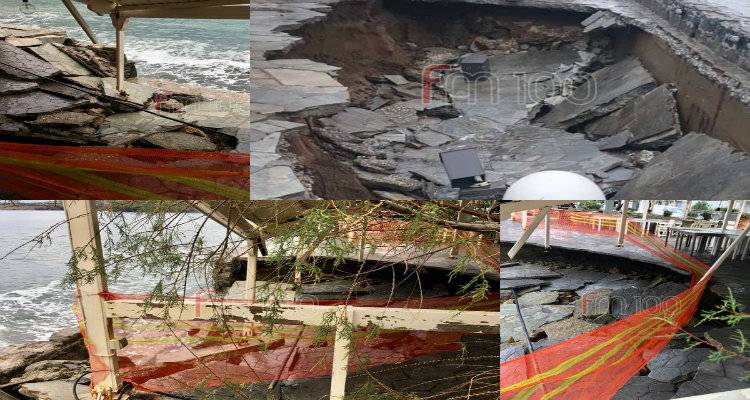 Λήμνος: Ζημιές στο Ρωμέικο Γιαλό | Τι ανέφερε ο Δ. Μαρινάκης στην ΕΡΤ (photos + video)