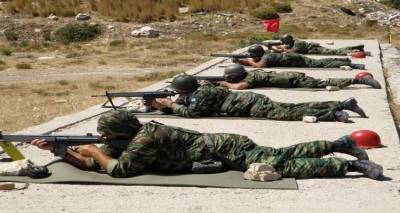 Βολές όπλων ευθυτενούς τροχιάς στο πεδίο βολής «Βραχνή Παναγιά» στις 25 Σεπτεμβρίου