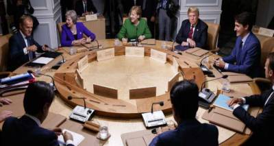 &Chi;ά&omicron;&sigmaf; &sigma;&tau;&eta; G7 &lambda;ό&gamma;&omega; &Tau;&rho;&alpha;&mu;&pi;: &Alpha;&pi;έ&rho;&rho;&iota;&psi;&epsilon; &tau;&omicron; &alpha;&nu;&alpha;&kappa;&omicron;&iota;&nu;&omega;&theta;έ&nu;, &epsilon;&pi;&iota;&tau;έ&theta;&eta;&kappa;&epsilon; &sigma;&tau;&omicron;&nu; &Tau;&rho;&iota;&nu;&tau;ό