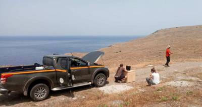 Άγιος Ευστράτιος: Ολοκληρώθηκε η πρώτη φάση καταπολέμησης ακρίδας για φέτος (photos)