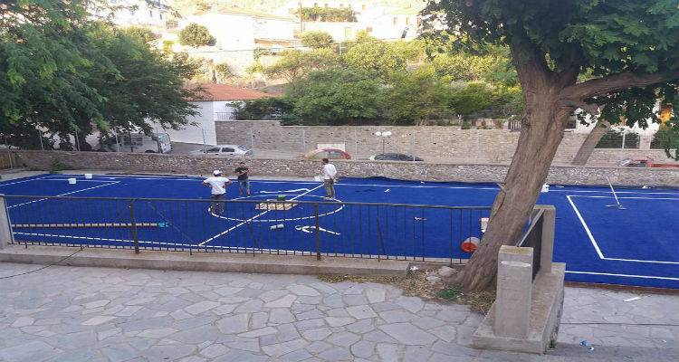 Ολοκληρώθηκε η ανακατασκευή γηπέδου στο Θάνος