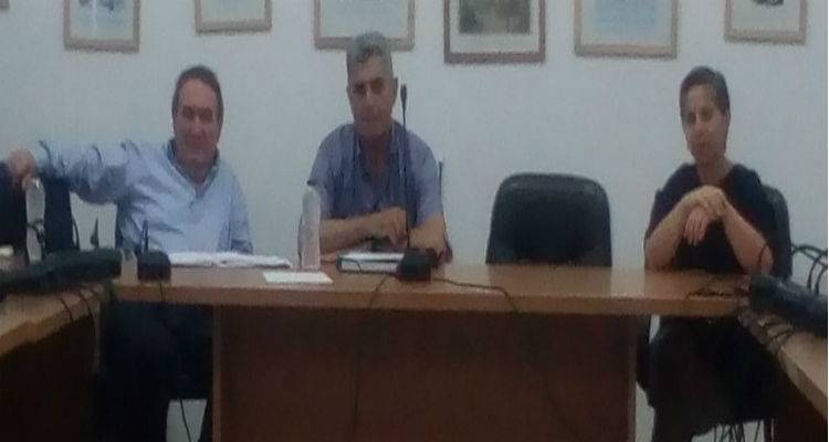 Κλιμάκιο της ΔΟΥ Μυτιλήνης στον Άγιο Ευστράτιο.