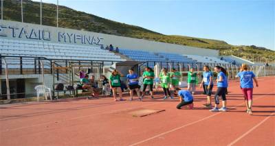 &Alpha;&theta;&lambda;&eta;&tau;έ&sigmaf; &alpha;&pi;ό &tau;&eta; &Lambda;ή&mu;&nu;&omicron; &sigma;&tau;&eta;&nu; 1&eta; &Alpha;&theta;&lambda;&eta;&tau;&iota;&kappa;ή &kappa;&alpha;&iota; &Pi;&omicron;&lambda;&iota;&tau;&iota;&sigma;&tau;&iota;&kappa;ή &Sigma;&upsilon;&nu;ά&nu;&tau;&eta;&sigma;&eta; &Nu;έ&omega;&nu; &Beta;. &Alpha;&iota;&gamma;&alpha;ί&omicron;&upsilon;