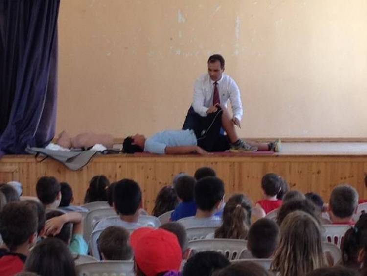 Εκπαιδεύοντας «μικρούς διασώστες» στο Κοντοπούλι