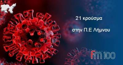 &Lambda;ή&mu;&nu;&omicron;&sigmaf;: 21 &nu;έ&alpha; &kappa;&rho;&omicron;ύ&sigma;&mu;&alpha;&tau;&alpha;