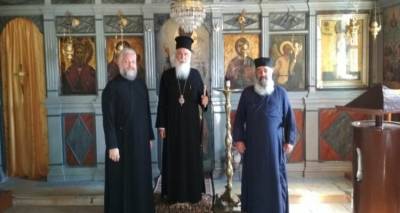 &Tau;&rho;&iota;ή&mu;&epsilon;&rho;&eta; &epsilon;&pi;ί&sigma;&kappa;&epsilon;&psi;&eta; &tau;&omicron;&upsilon; &Mu;&eta;&tau;&rho;&omicron;&pi;&omicron;&lambda;ί&tau;&eta; &Lambda;ή&mu;&nu;&omicron;&upsilon; &sigma;&tau;&omicron;&nu; Ά&gamma;&iota;&omicron; &Epsilon;&upsilon;&sigma;&tau;&rho;ά&tau;&iota;&omicron;