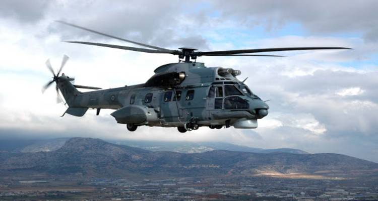 Το Super Puma της Λήμνου συνέδραμε στη σωτηρία ασθενή από τη Άνδρο