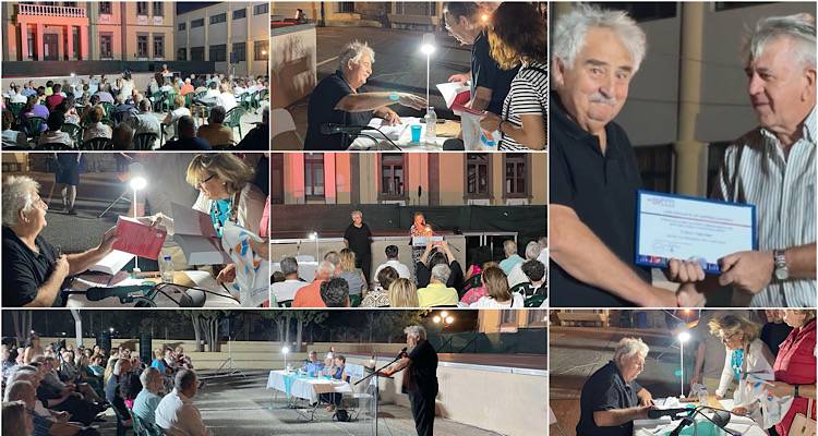 Ο Σταύρος Τραγάρας βραβεύτηκε από τον Όμιλο UNESCO Πειραιώς &amp; Νήσων, στην παρουσίαση του βιβλίου του «Παλιά Παιχνίδια Λήμνου»