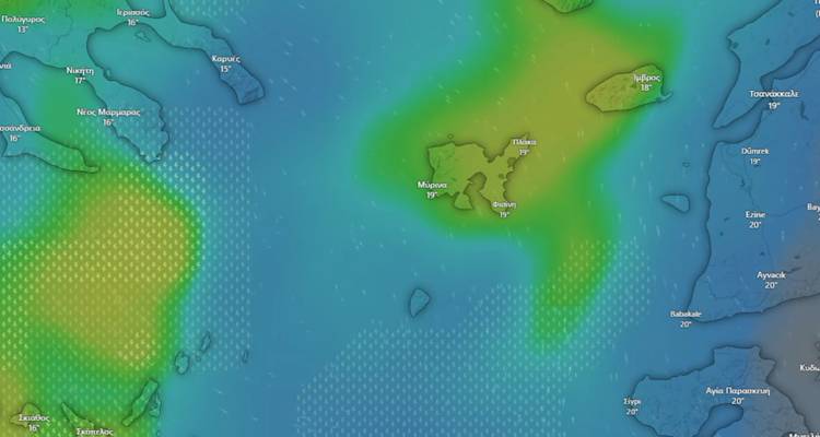 Κακοκαιρία προ των πυλών | Έντονες βροχές και καταιγίδες με κεραυνούς στη Λήμνο