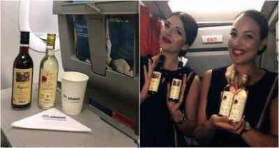 Τα Limnos Wines με τα φτερά της Aegean Airlines!