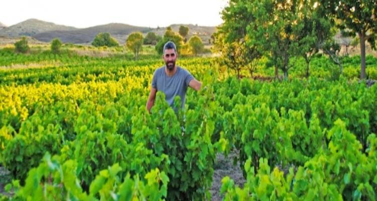 Από το γρασίδι των γηπέδων, αγρότης στη Λήμνο