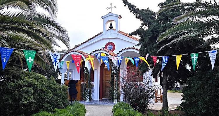 Λήμνος: Τιμήθηκε η Οσία Φιλοθέη η Αθηναία στο Κοντοπούλι