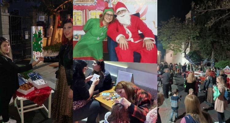 2ο Νηπιαγωγείο Μύρινας: Παραμυθένια η Χριστουγεννιάτικη αυλή του  (photos)