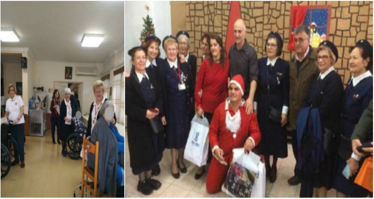Ο Ερυθρός Σταυρός Λήμνου κοντά στους γέροντες του Γηροκομείου και τους μαθητές του ΕΕΕΕΚ Ρεπανιδίου