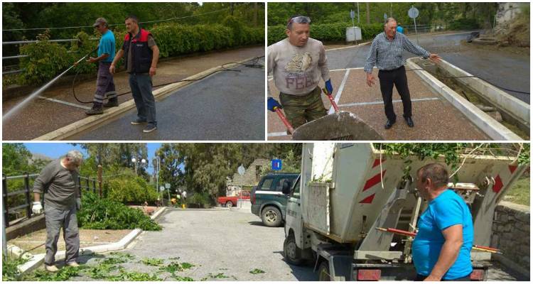 Δήμος Λήμνου: Καθάρισε την περιοχή της πηγής των Θέρμων (photos)