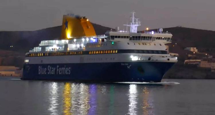 &Lambda;ή&mu;&nu;&omicron;&sigmaf;: &Tau;&rho;&omicron;&pi;&omicron;&pi;&omicron;ί&eta;&sigma;&eta; &delta;&rho;&omicron;&mu;&omicron;&lambda;&omicron;&gamma;ί&omega;&nu; &gamma;&iota;&alpha; Blue Star Myconos