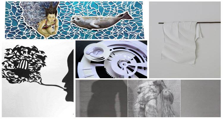 Ο Χώρος Τέχνης Ώχρα Μπλε παρουσιάζει την ομαδική έκθεση “PAPER TO CUT”