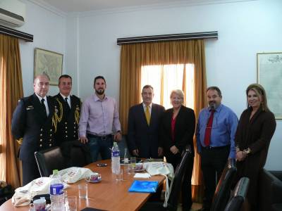 Στον Έπαρχο Λήμνου αντιπροσωπεία της Πρεσβείας της Αυστραλίας στην Ελλάδα