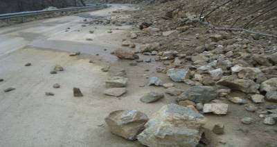 Κατολισθήσεις και πλημμυρισμένα σπίτια εχθές στη Λήμνο