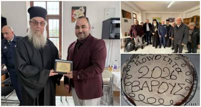 &Tau;&omicron; &Beta;ά&rho;&omicron;&sigmaf; έ&kappa;&omicron;&psi;&epsilon; &tau;&eta;&nu; &pi;ί&tau;&alpha; &tau;&omicron;&upsilon; &sigma;&tau;&omicron;&nu; &nu;έ&omicron; &Pi;&omicron;&lambda;&upsilon;&chi;ώ&rho;&omicron; &kappa;&alpha;&iota; &tau;ί&mu;&eta;&sigma;&epsilon; &tau;&omicron;&nu; &delta;ά&sigma;&kappa;&alpha;&lambda;&omicron;-&iota;&epsilon;&rho;έ&alpha; &tau;&omicron;&upsilon; &chi;&omega;&rho;&iota;&omicron;ύ