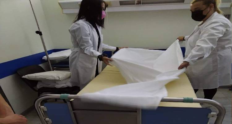 Σπουδαστές του ΙΕΚ Λήμνου στο Νοσοκομείο της Λήμνου
