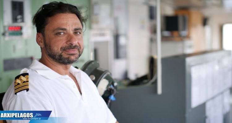 Γνωρίστε τον Cpt  του Aqua Blue Βαγγέλη Ρούπακα |  H ήρεμη δύναμη της Ακτοπλοΐας